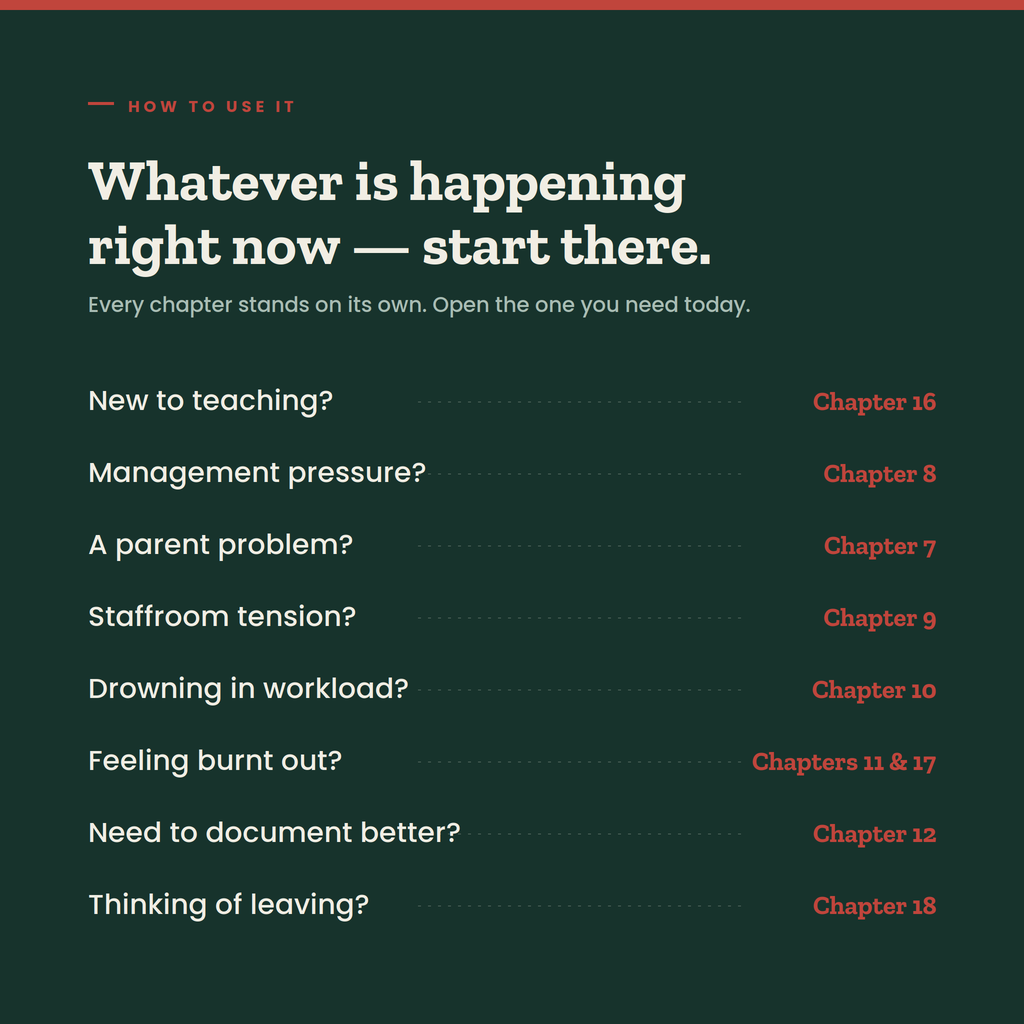 School Politics Survival Guide for Teachers: Staffroom, Management & Parent Handbook (PDF)